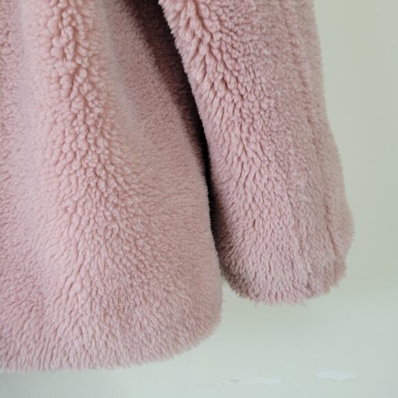 Stand Studio Donna Rosa Teddy Coat Blush Pink XXS 34 00 - Picture 8 of 9